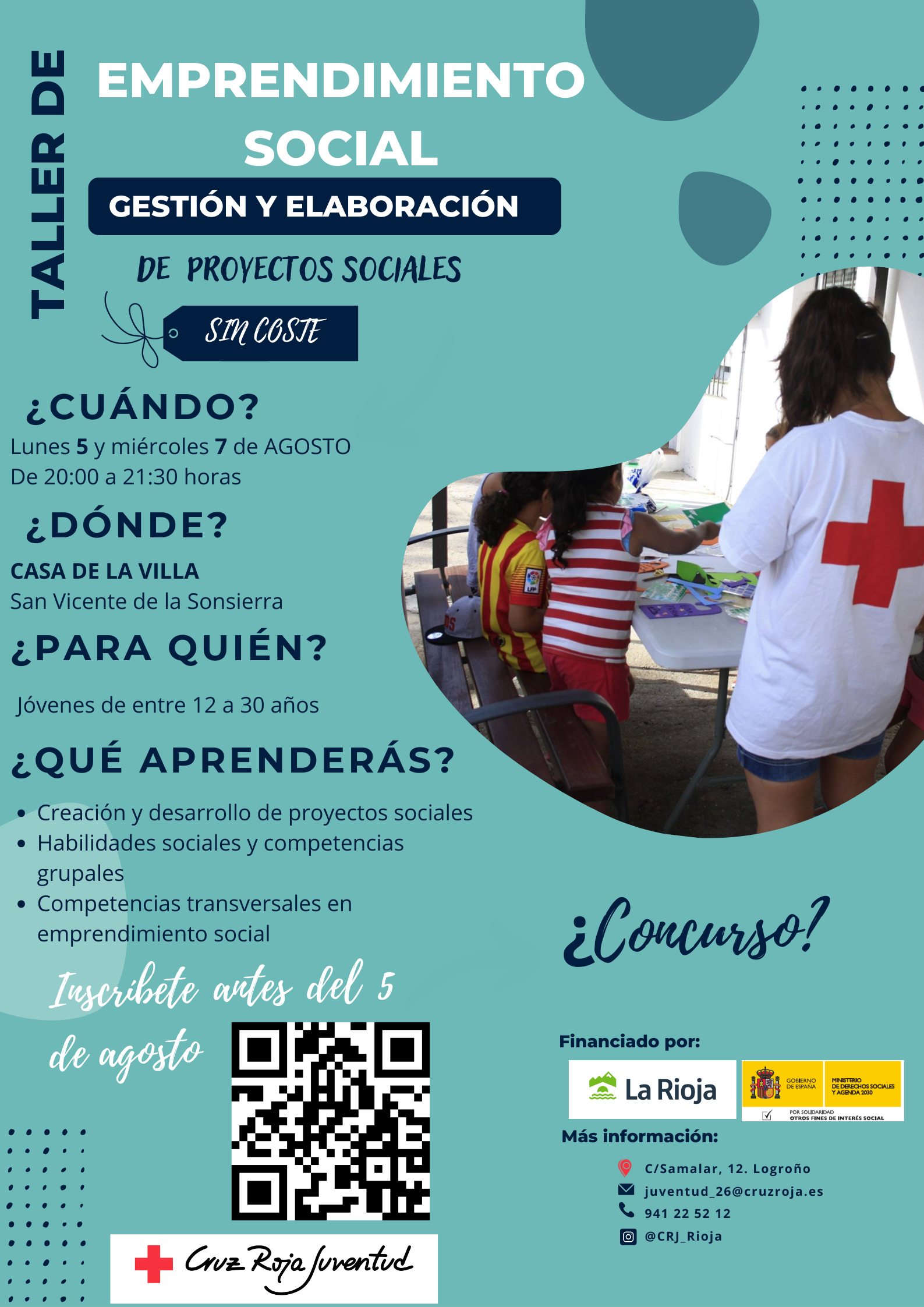Taller gratuito sobre Emprendimiento Social 
