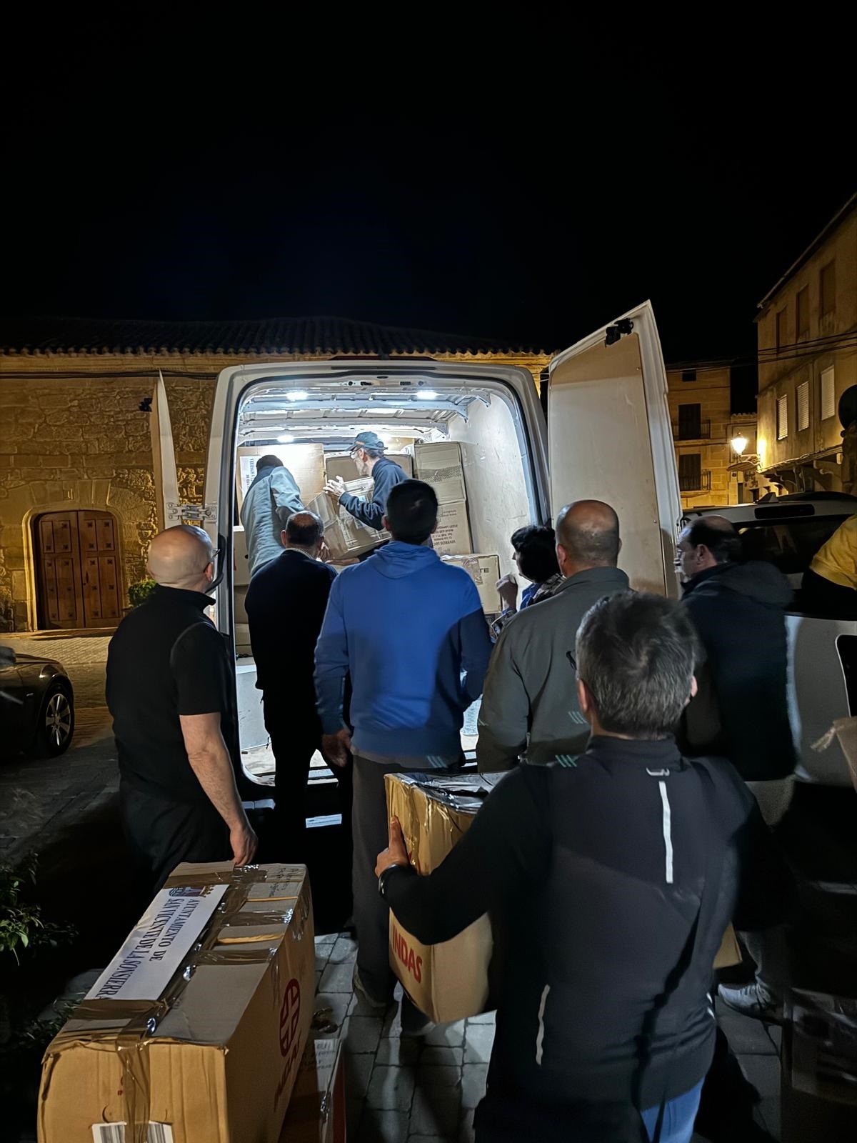 Recogida material para las personas afectadas por la Dana