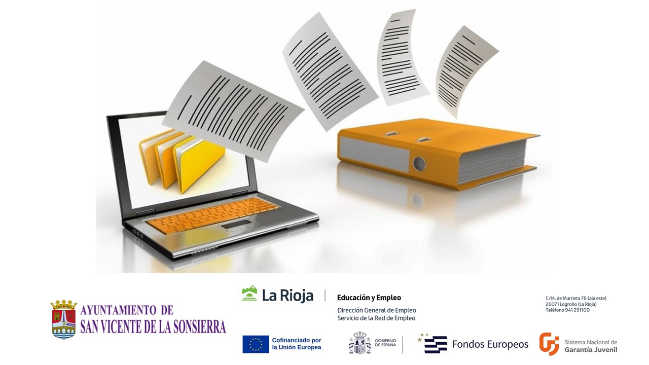 Inicio proyecto de empleo "Digitalización y expurgo del archivo histórico"