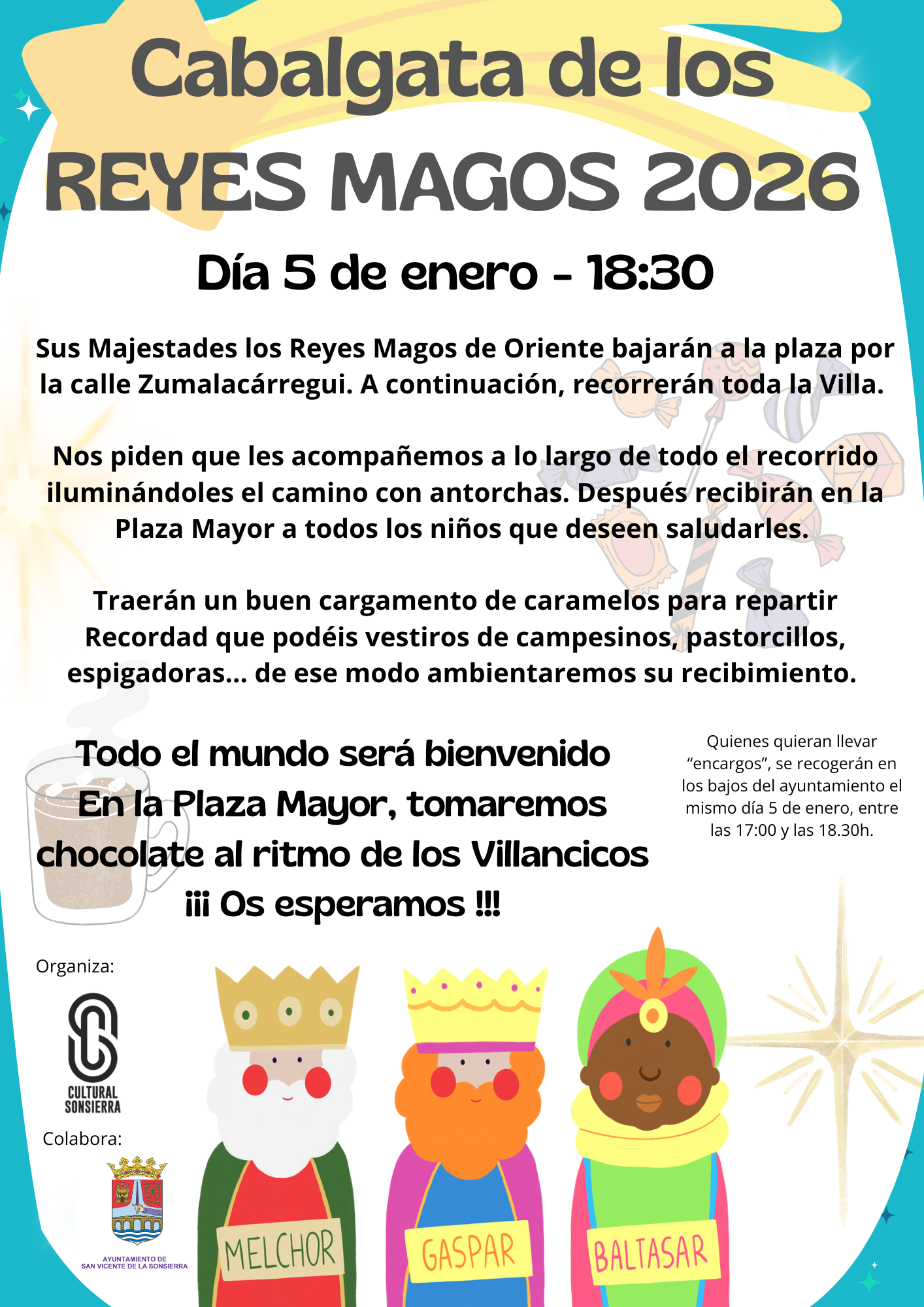 Cabalgata de los Reyes Magos 2026