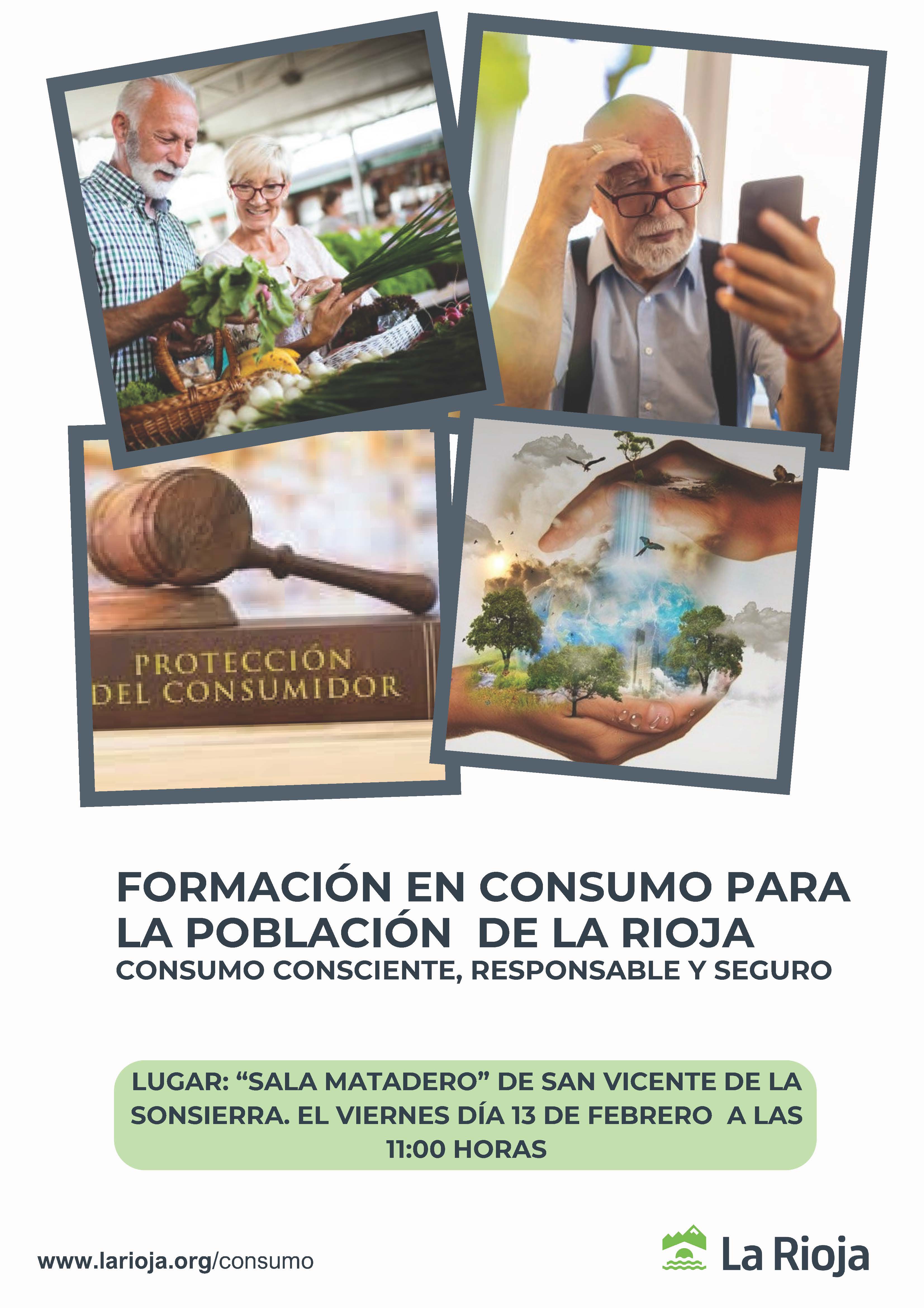 Charla "Consumo consciente, responsable y seguro"