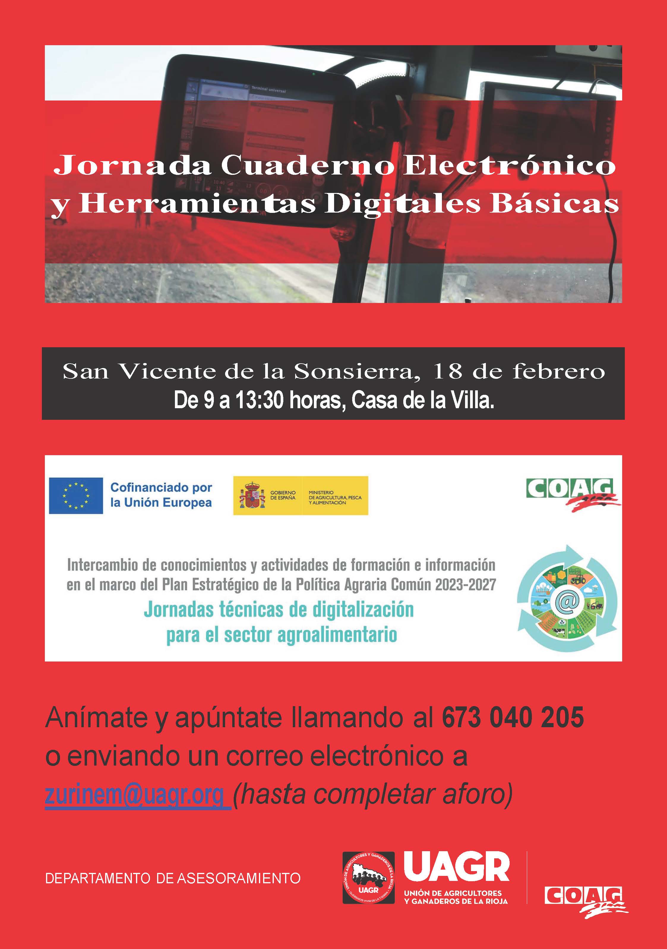 Jornada: Cuaderno Electrónico y Herramientas Digitales Básicas (UAGR)