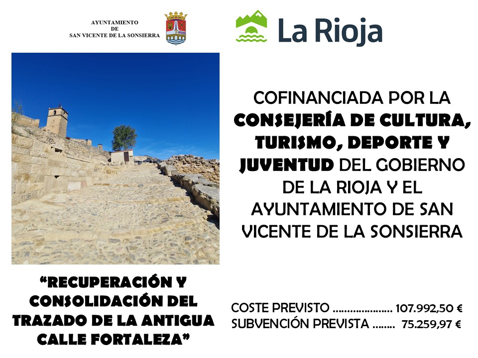 Obras de Recuperación y consolidación del trazado de la antigua calle Fortaleza