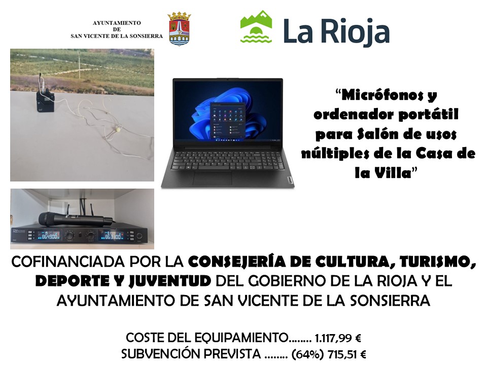 Nuevos micrófonos para la Casa de la Villa