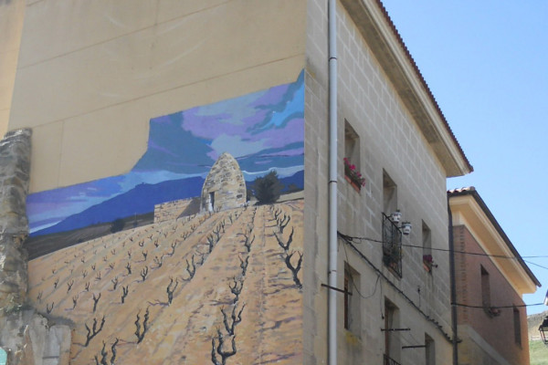 Mural del Chozo o Guardaviñas de Larrá