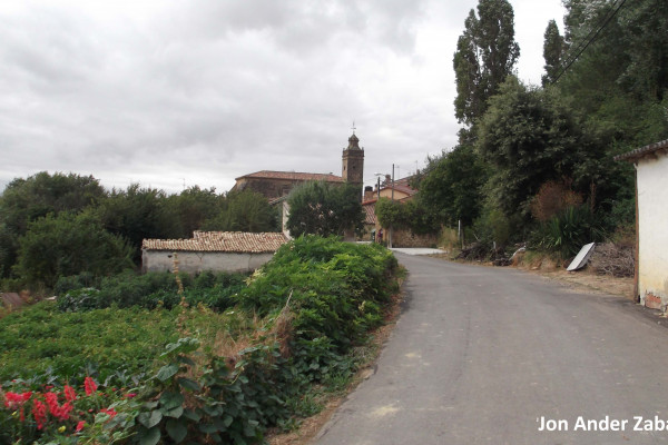 Panorámica desde el barrio de arriba de Rivas de Tereso