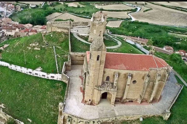 Fotografía aerea del Castillo