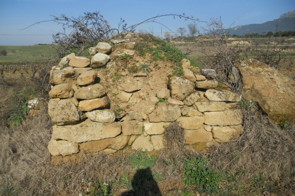 Chozo de la Tejera antes de las obras